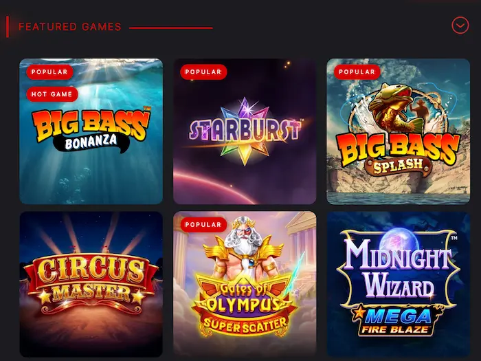 KnightSlots Casino games